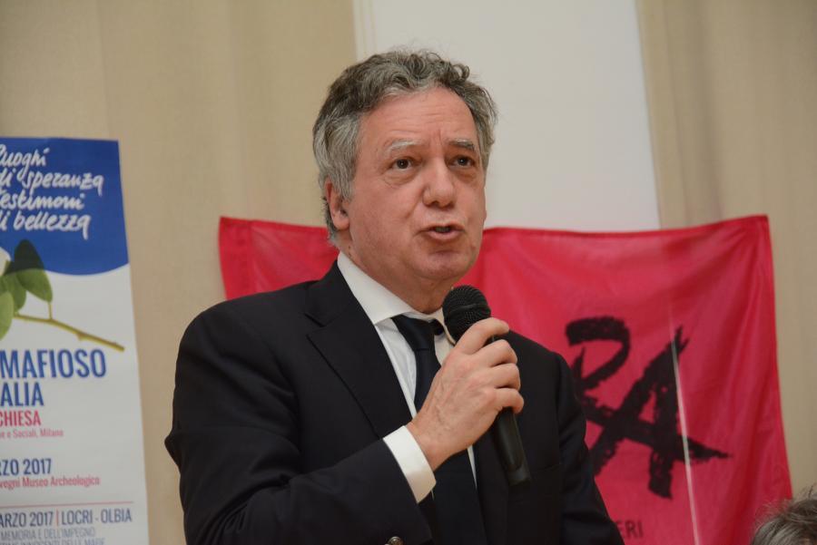 
	Nando dalla Chiesa a un&nbsp;convegno dell'associazione Libera (archivio)

