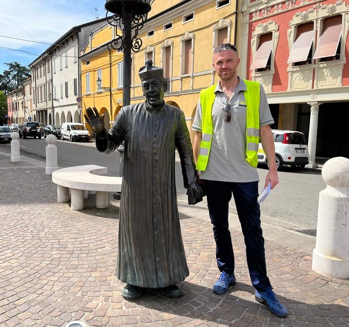 Brescello, ecco il postino del Mondo piccolo: «Qui gente genuina e cordiale»