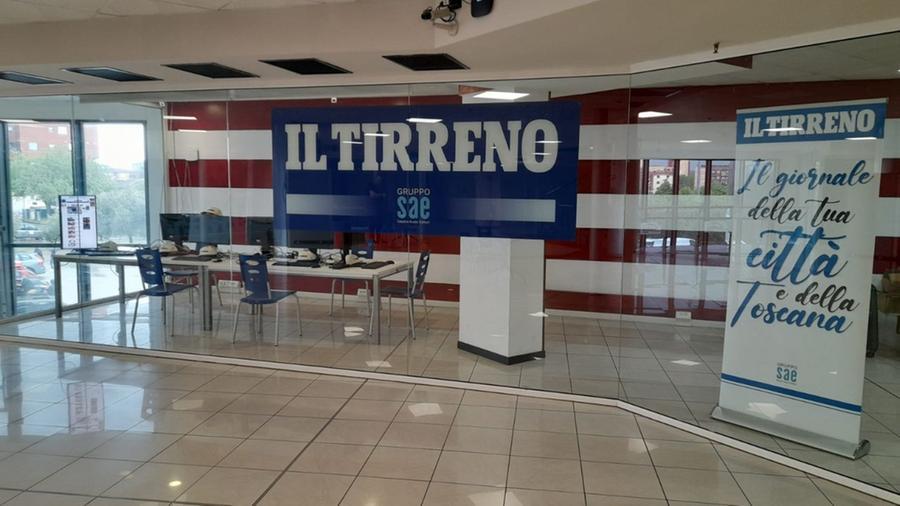 
	La redazione de Il Tirreno all'interno della galleria Cineplex

