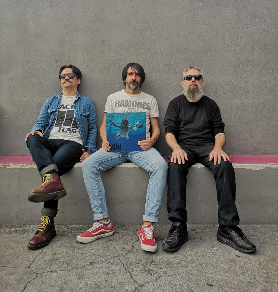 
	I fondatori del collettivo: da sinistra Fabrizio Alias, Eugenio Carbini e Maurizio Ragnedda

