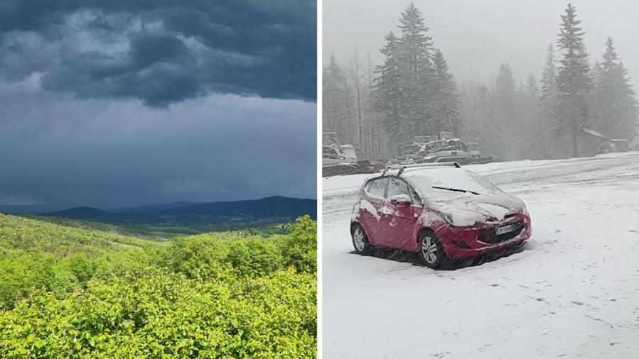 Meteo in Toscana: neve, grandine e temporali in arrivo, giù le temperature, la previsione