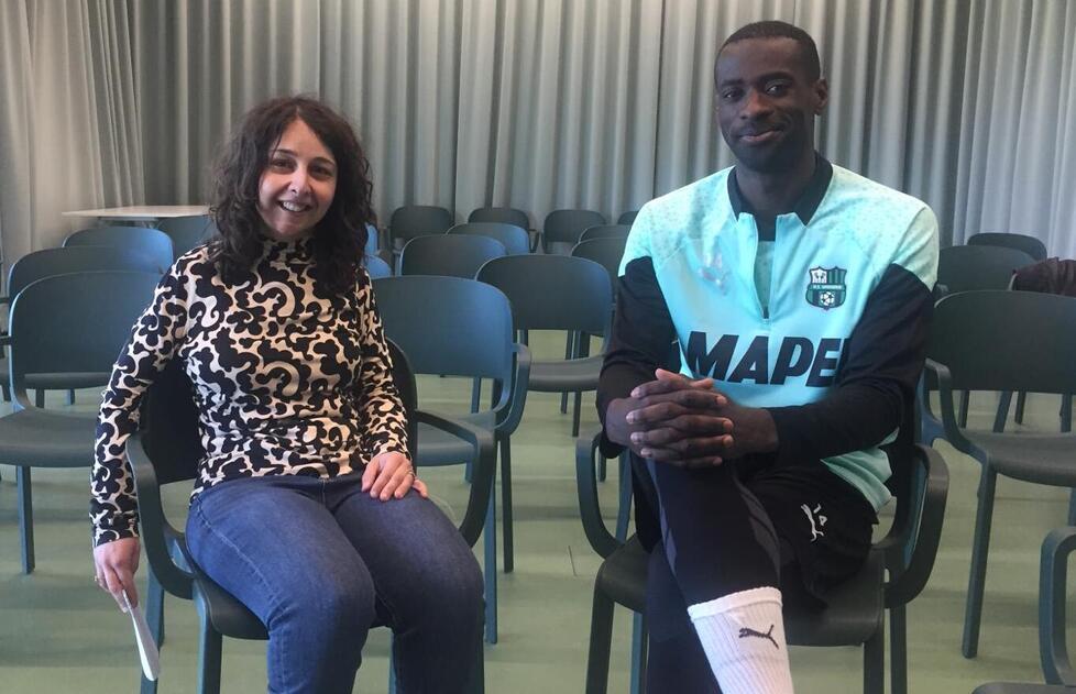 Obiang: «Il Sassuolo è vivo e ci crede. Vogliamo salvarci anche per Dionisi»<br type="_moz" />
