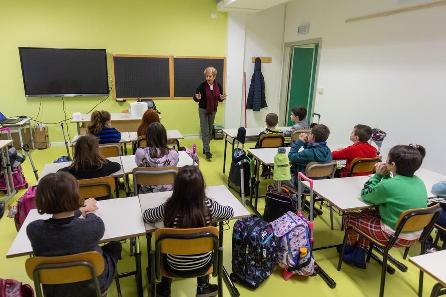
	Un&rsquo;aula scolastica (foto di archivio)


