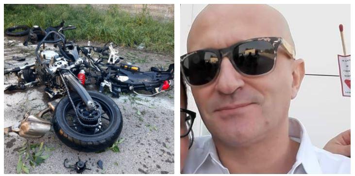 Si schianta in moto e muore a 49 anni