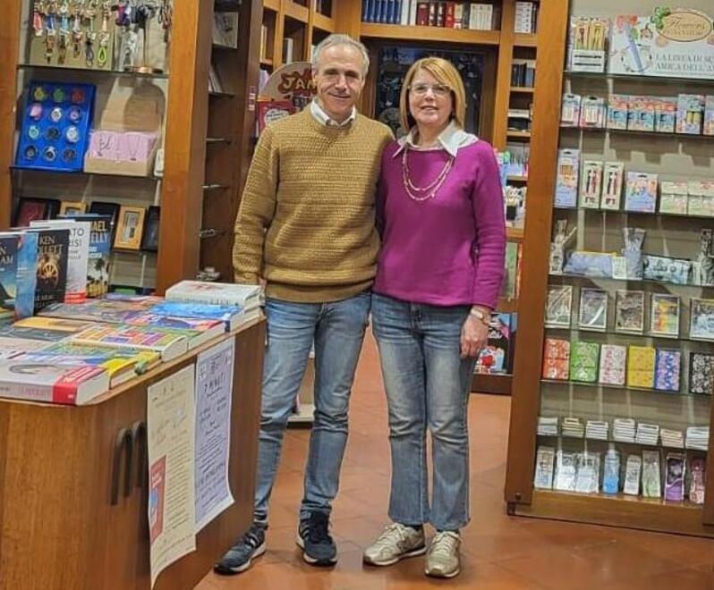 Gli attuali titolari Francesco Michelotti e la moglie Monica Lombardi