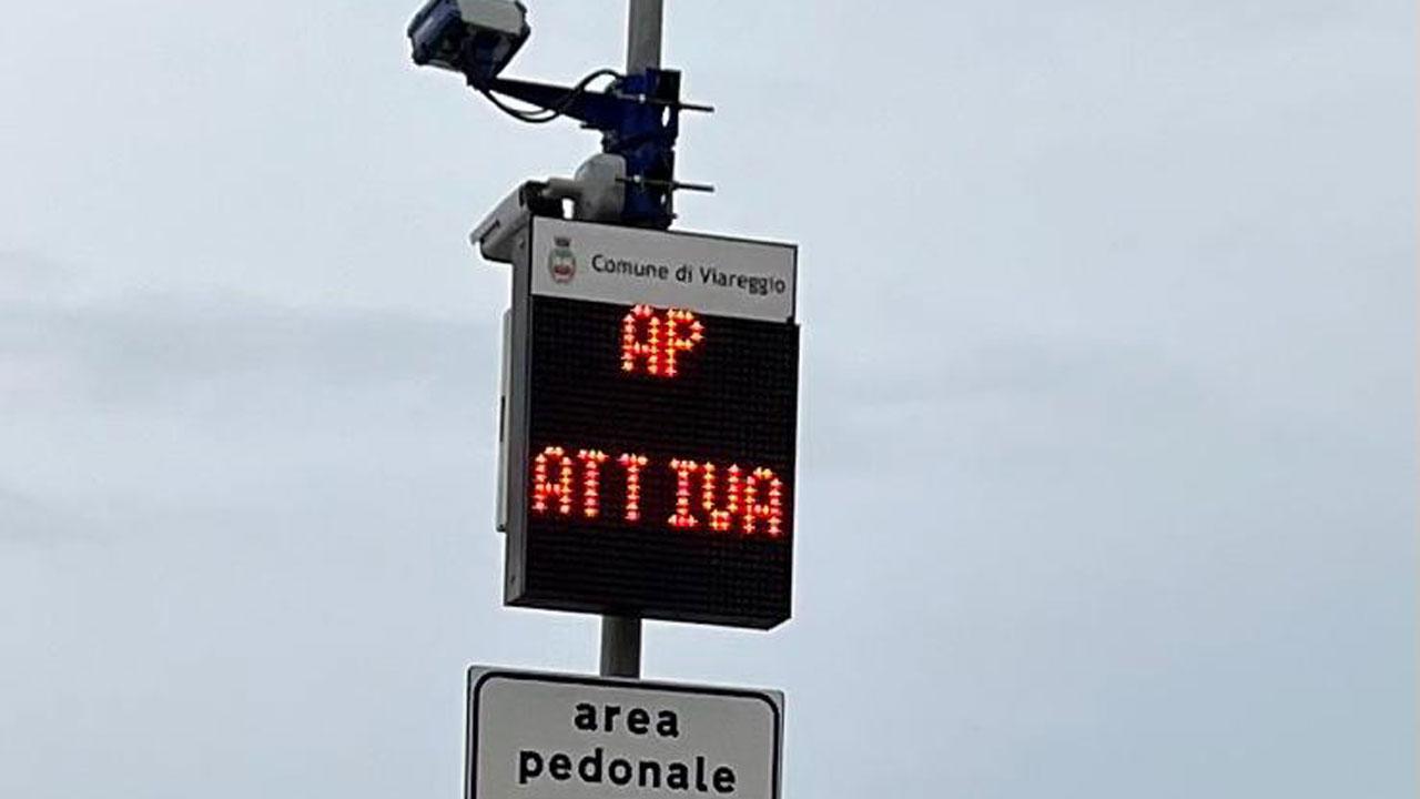 La dicitura comparsa da qualche giorno al posto della Ztl