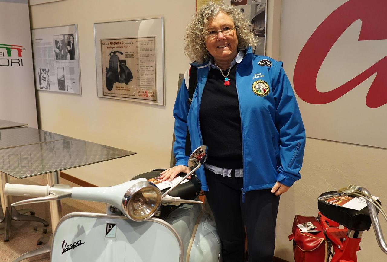 
	Maria d'Ascanio, nipote di Corradino d'Ascanio inventore della Vespa (foto Silvi)

