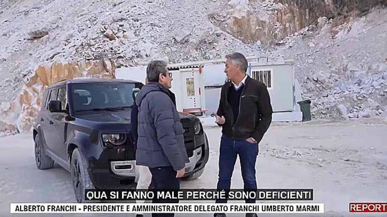 Report, inchiesta sul marmo a Carrara: il fuorionda choc sugli infortuni nelle cave. E scatta lo sciopero
