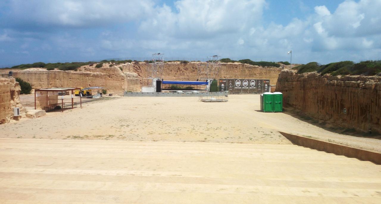 Il Parco dei suoni di Riola, ex cava di arenaria dismessa
