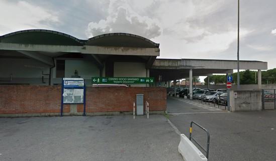 
	L'ingresso del parcheggio del centro socio-sanitario Giovannini

