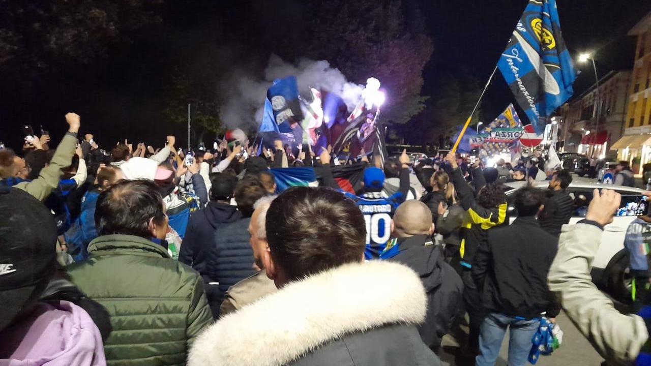 Festa grande a Lucca per lo scudetto all’Inter – Video