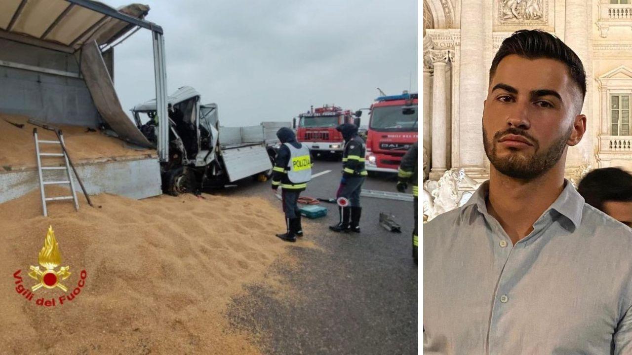 Tamponamento sulla A22, muore camionista di Pisa di 25 anni: lascia una bambina piccola