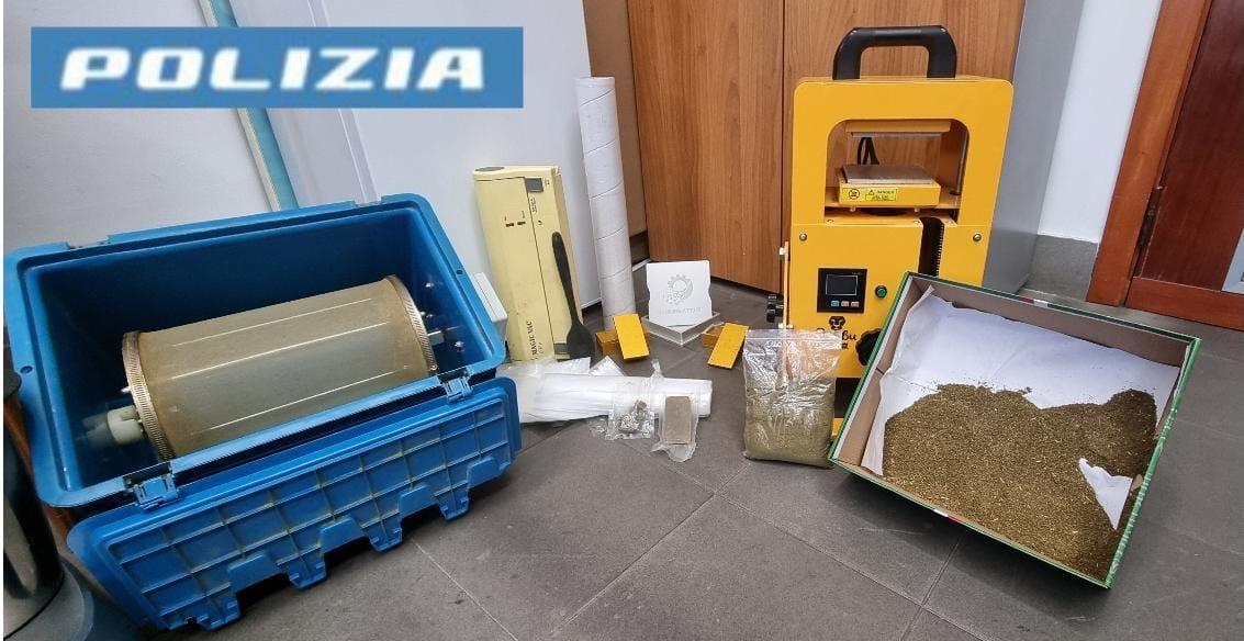 Aveva un laboratorio di droga in casa, 55enne di Cagliari finisce in manette