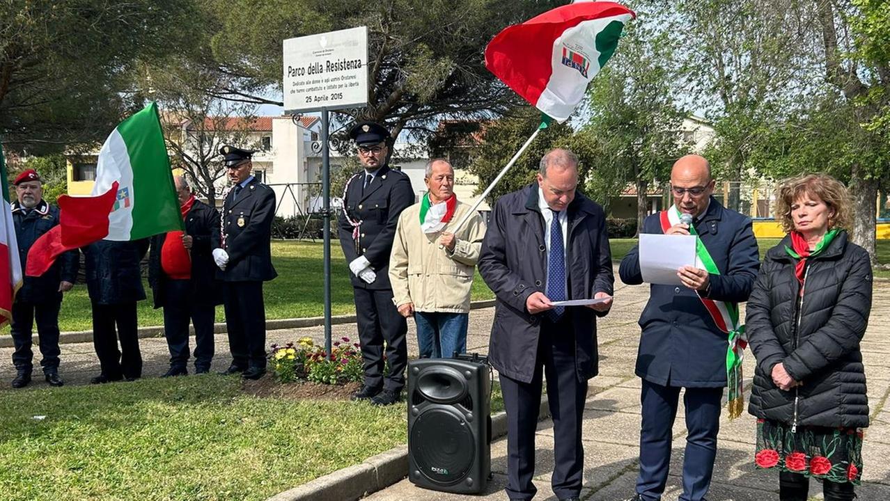 Il 25 Aprile a Oristano, il sindaco Sanna: «L’oblio non cancelli l’arroganza della dittatura»