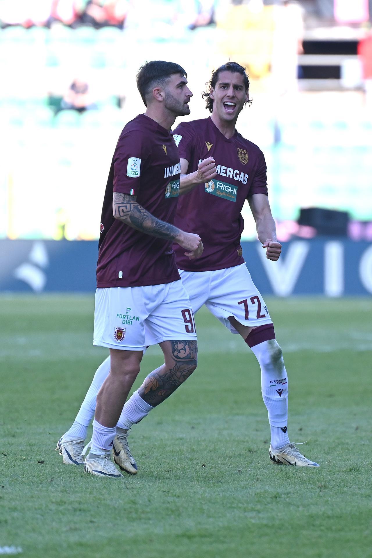 Reggiana, a Palermo una vittoria che profuma di salvezza