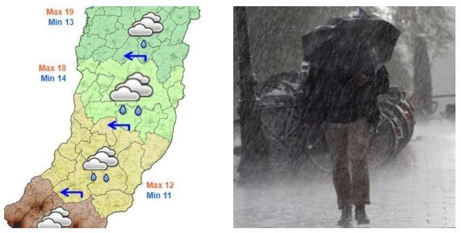 Dopo due giorni di sole un Primo Maggio di pioggia