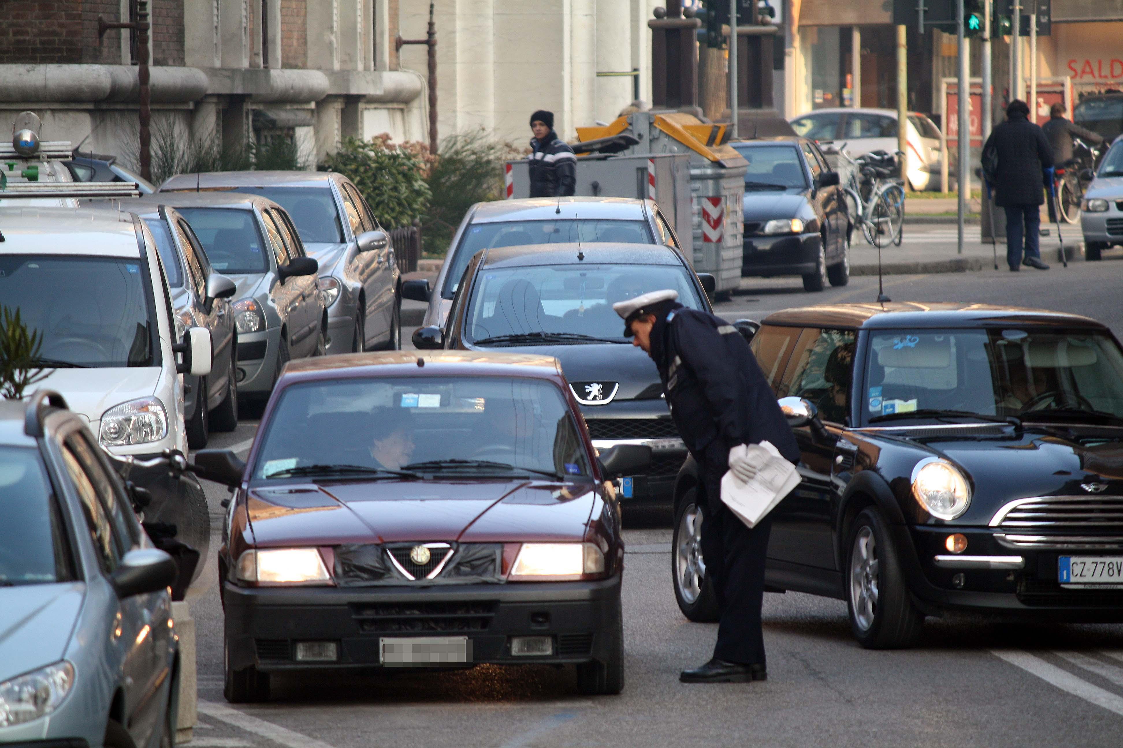 Blocco auto