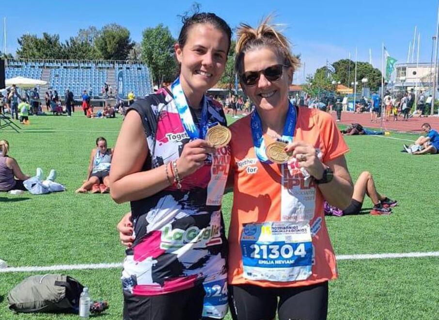 Sassuolo, Lorena, dalla sclerosi multipla alla mezza maratona di Atene<br>
