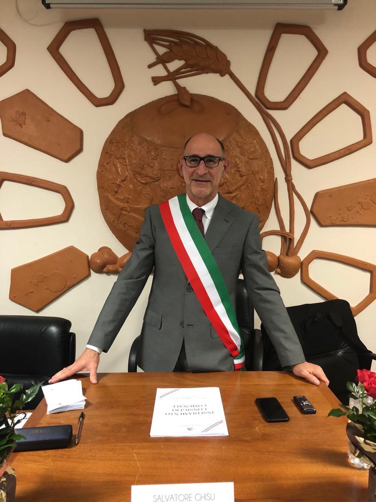 
	Il sindaco Salvatore Ghisu

