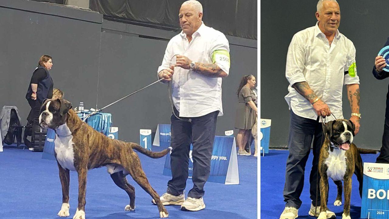 
	Mika con l'allevatore Stefano Bartolini&nbsp;

