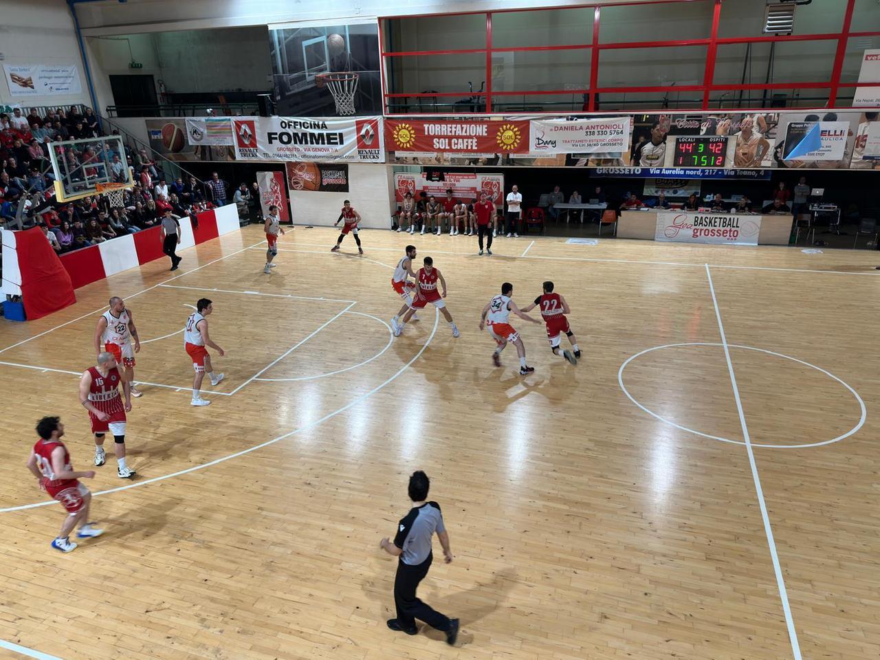 Libertas, che peccato: perde a Grosseto ed è fuori dai playoff