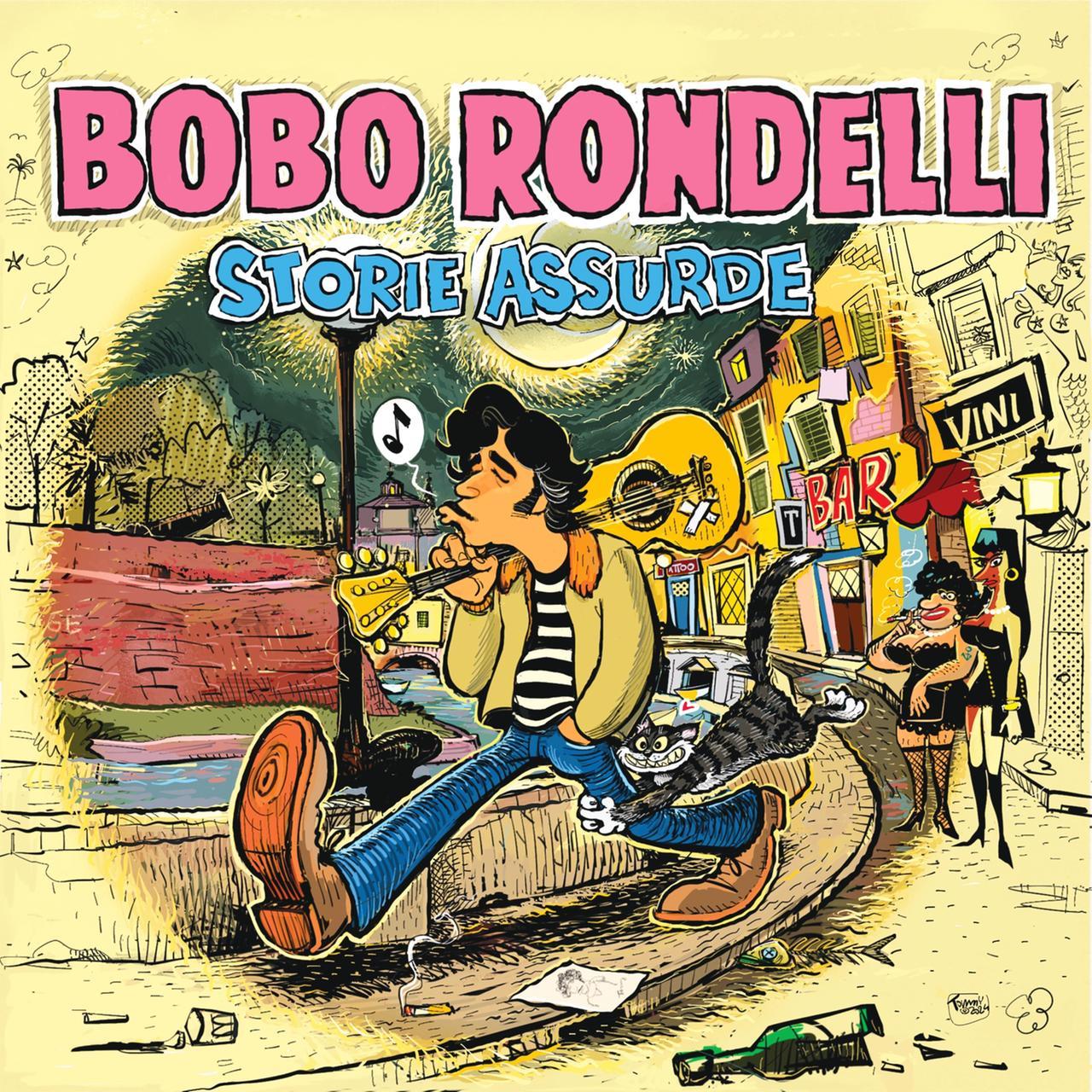 Bobo Rondelli, svelata la copertina del nuovo album “Storie assurde”. L’autore: «Vi racconto com’è nata l’idea»