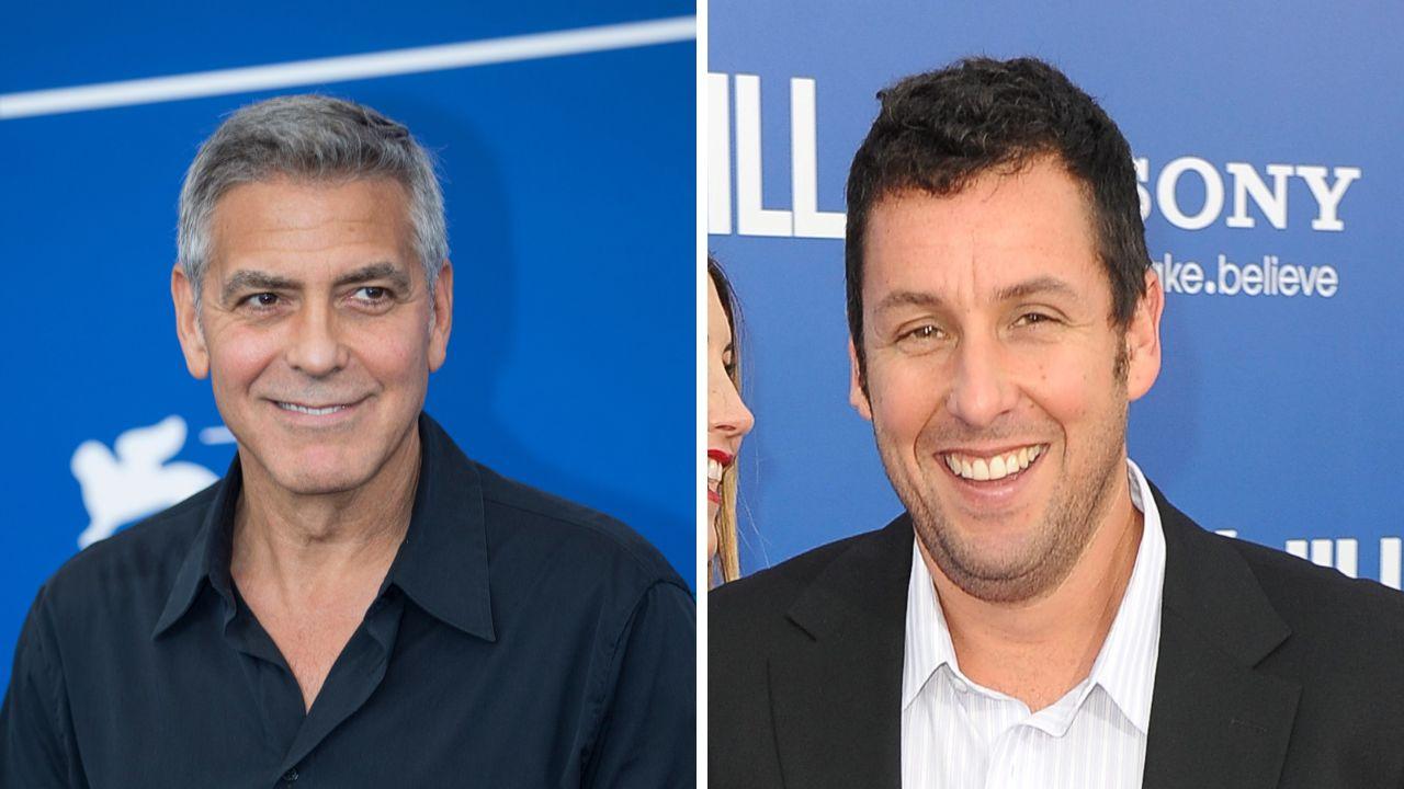 
	George Clooney e Adam Sandler

