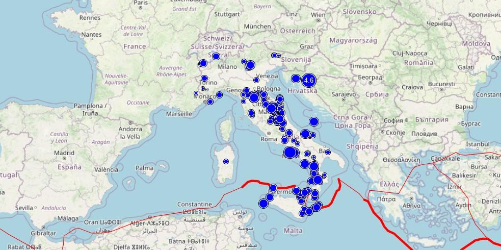 I sismografi registrano una scossa di terremoto a Ottana