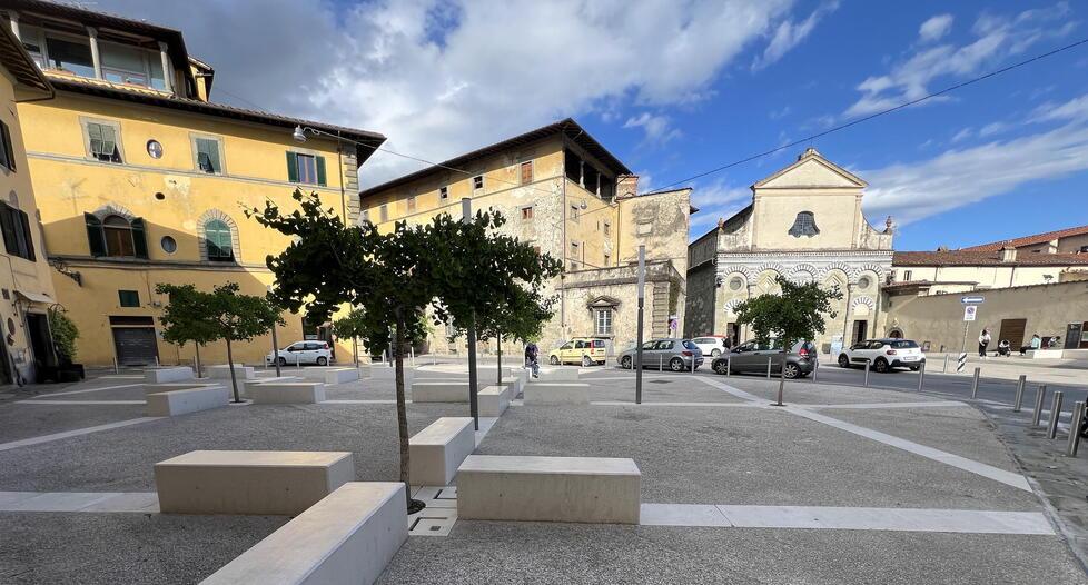 San Bartolomeo è pronta, ma la nuova piazza divide