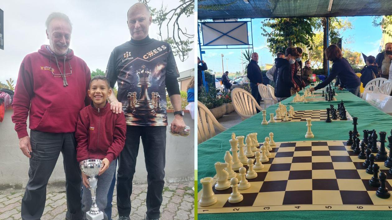 Livorno, a 8 anni Luca Doronzo campione regionale di scacchi