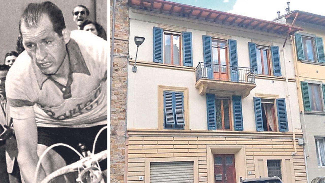 
	Gino Bartali e la sua abitazione in vendita

