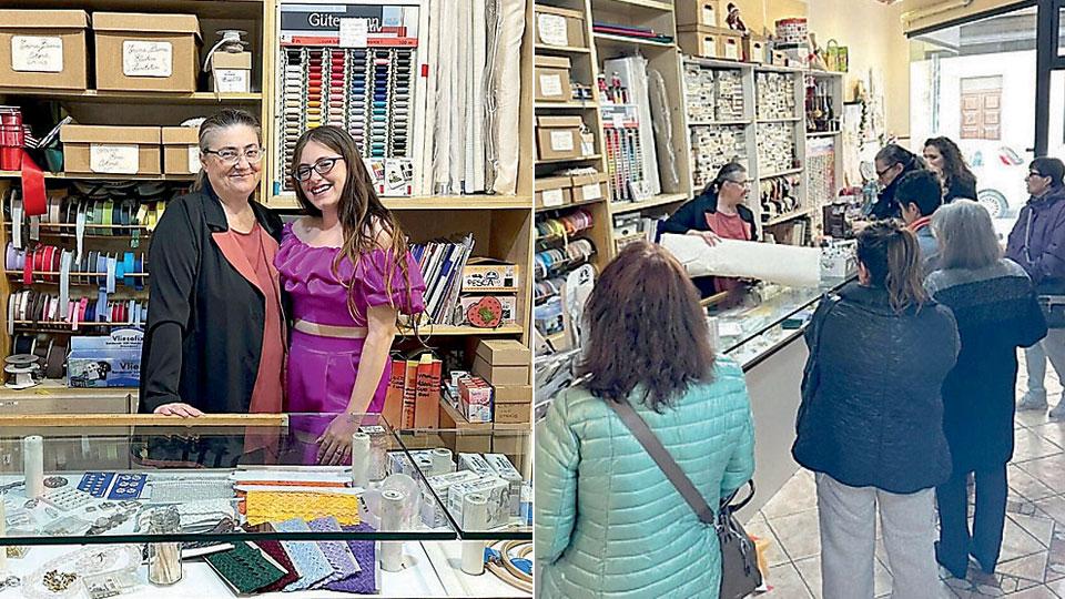 Piombino, l’Angolo del ricamo compie 25 anni e inaugura una nuova sede: il sogno di Laura è realtà