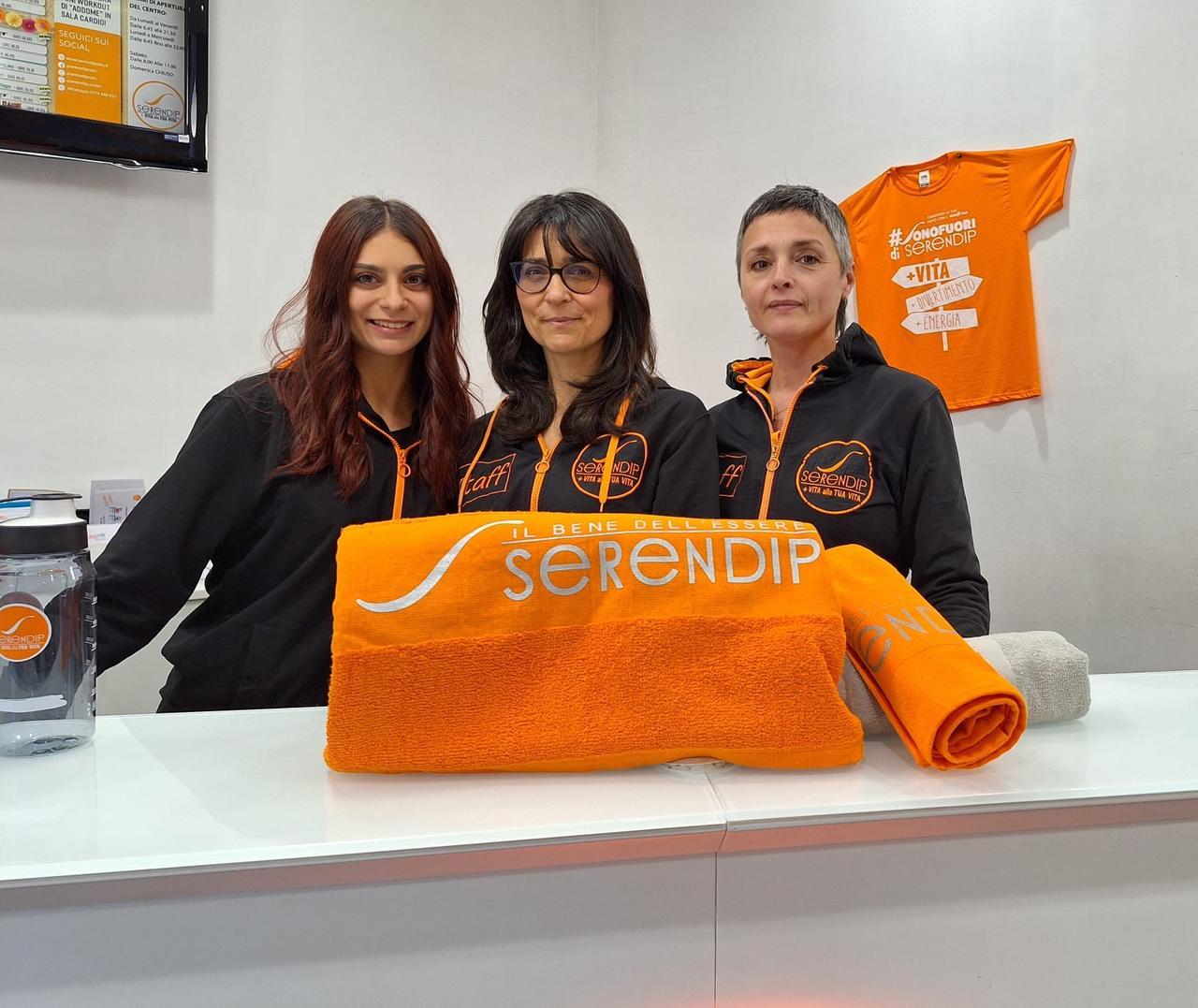 
	La reception di Serendip in via Valentini a Prato

