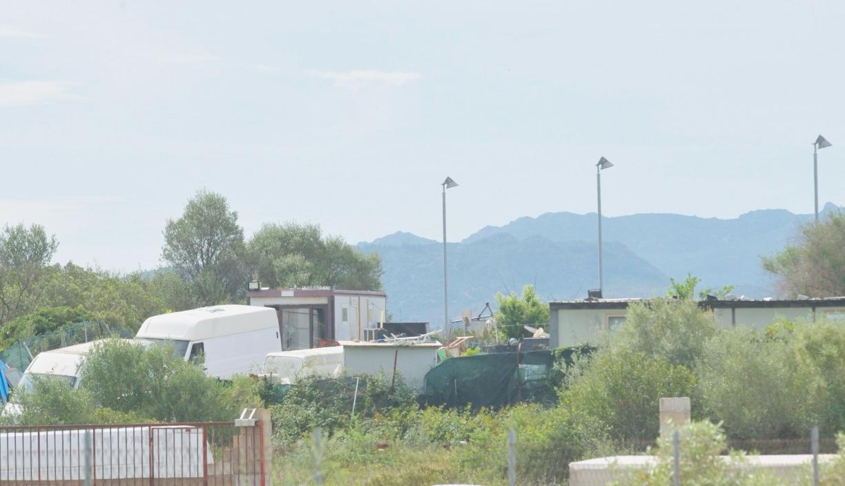 
	L'area in cui &egrave; avvenuto il blitz

