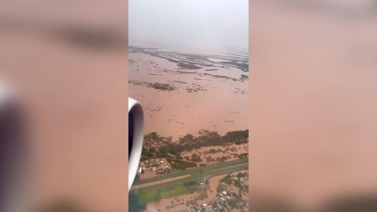 <p>Brasile, lo scenario apocalittico dopo l'inondazione a Porto Alegre</p>