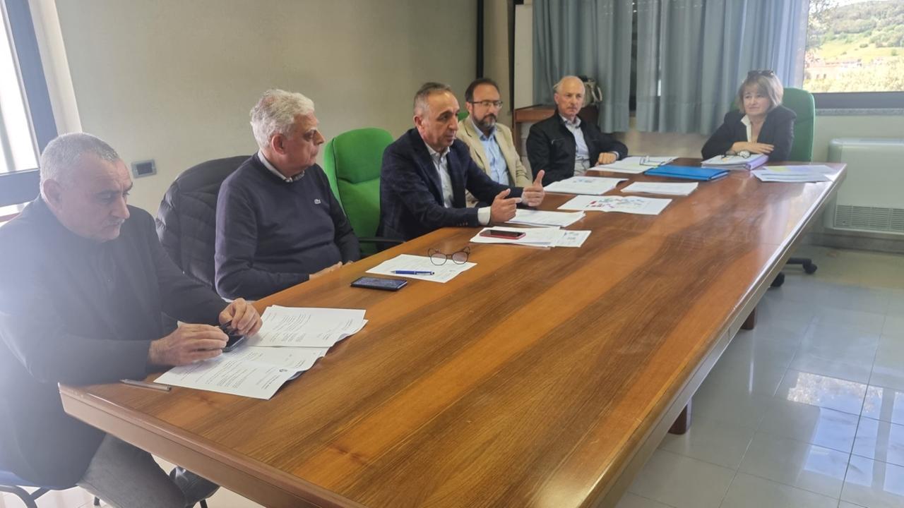 La riunione tra l'Asl e i sindaci del Distretto sanitario di Ales-Terralba