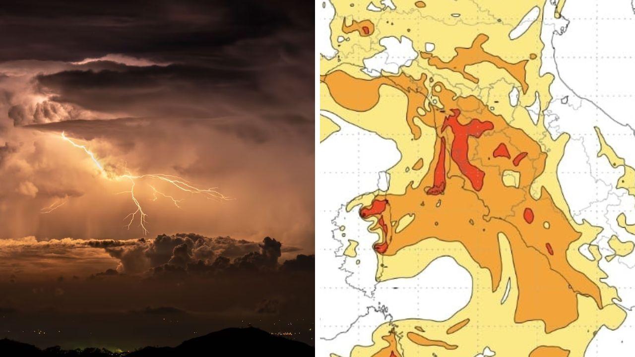 Meteo in Toscana, un martedì di temporali da “convergenza”: il fenomeno e le zone a rischio