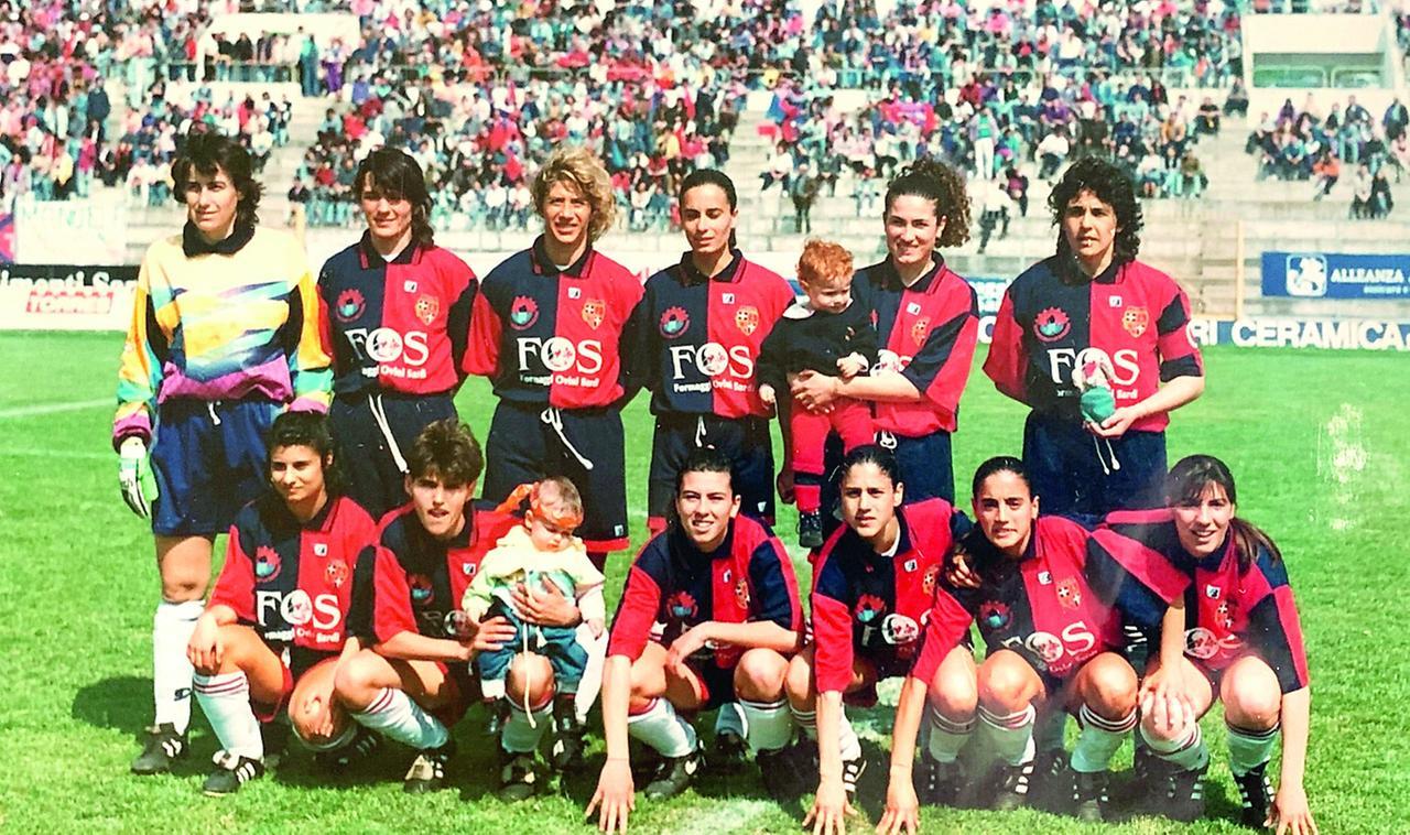 Trent’anni fa Sassari in festa per il primo scudetto della Torres femminile