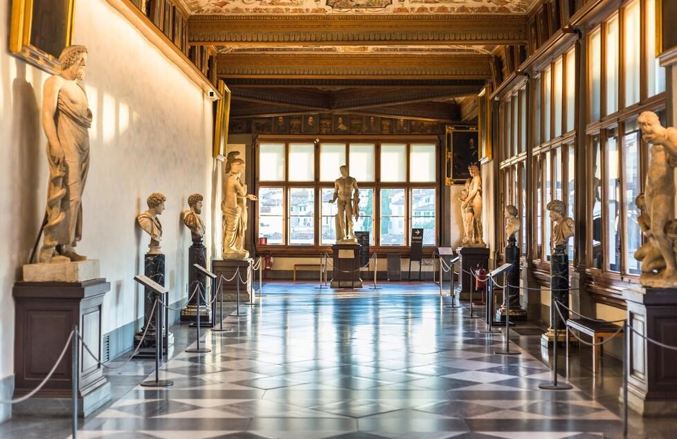 
	Un interno degli Uffizi

