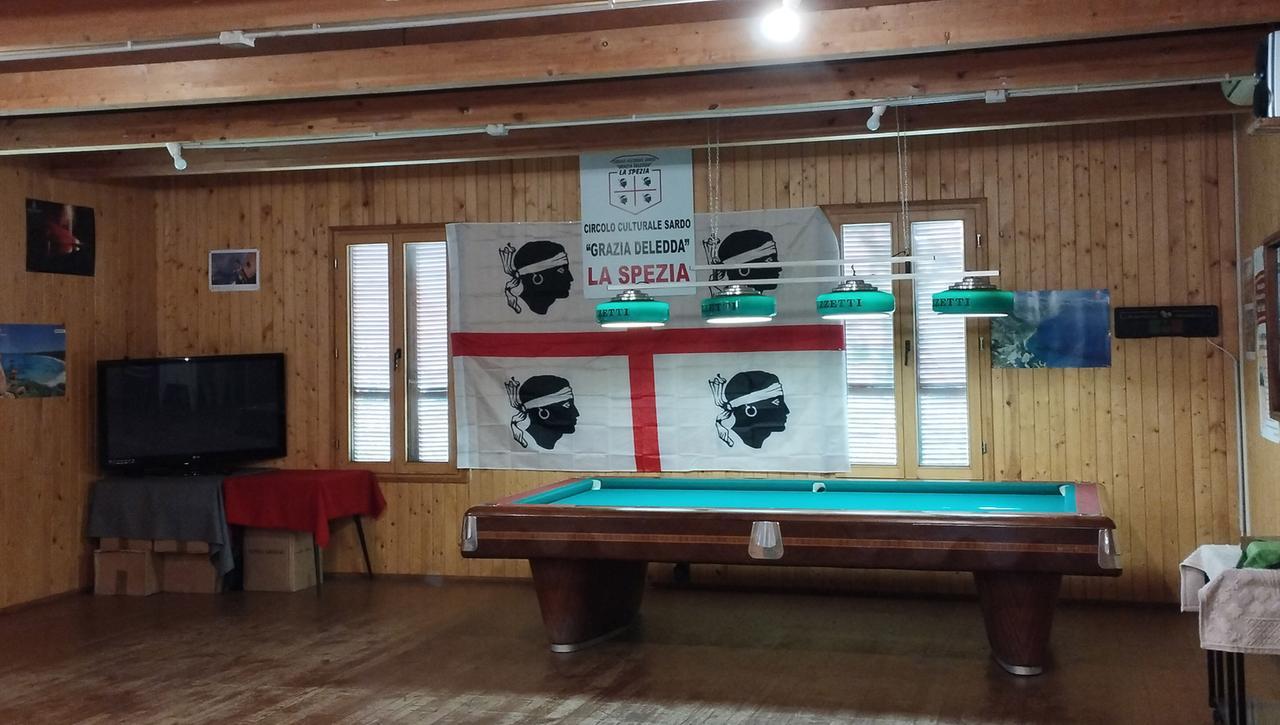 
	Un interno della nuova sede sociale del Circolo "Grazia Deledda" di La Spezia

