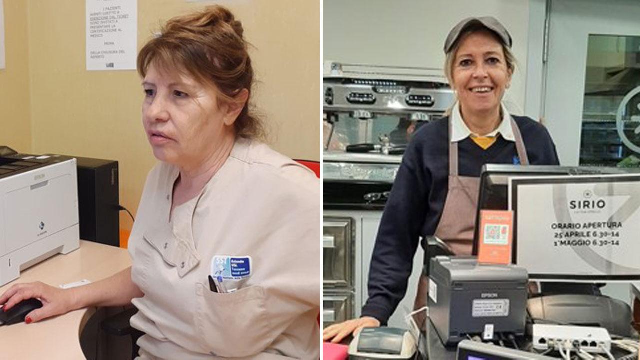 Giovanna Benvenuti, una vita all’accoglienza del pronto soccorso, Gloria Capezzoli, storica barista dell’ospedale