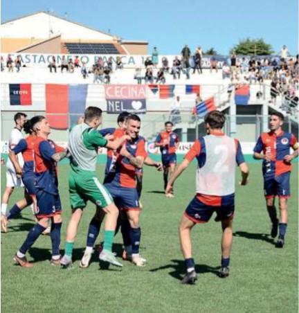 
	Matteo Carlotti festeggia il gol (foto Falorni/Silvi)

