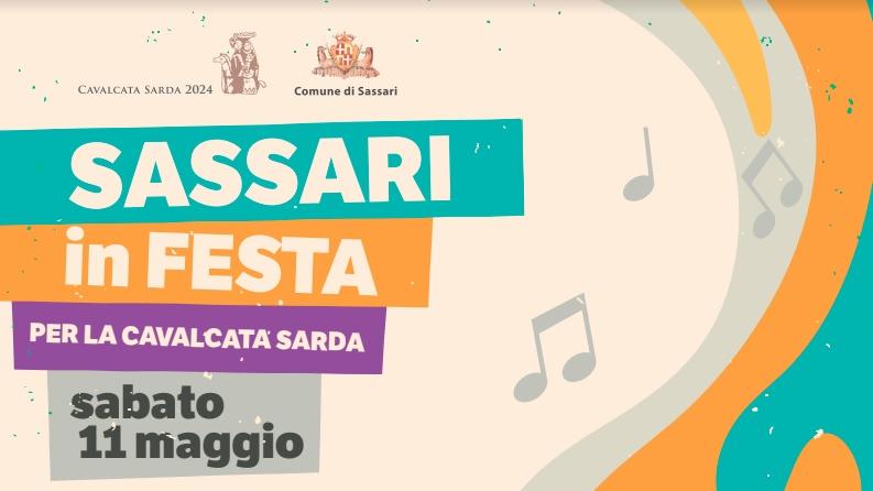 Sassari, sabato 11 maggio il grande concerto in attesa della Cavalcata Sarda