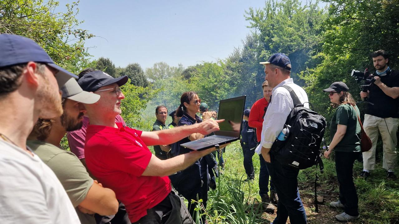 
	Il test di controllo dei sensori e dei droni della Protezione civile


