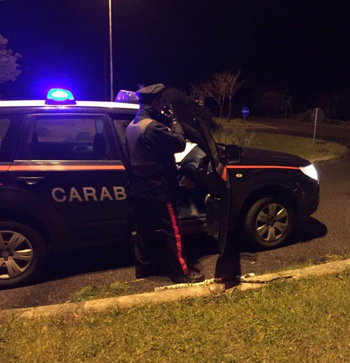 
	Una pattuglia dei carabinieri

