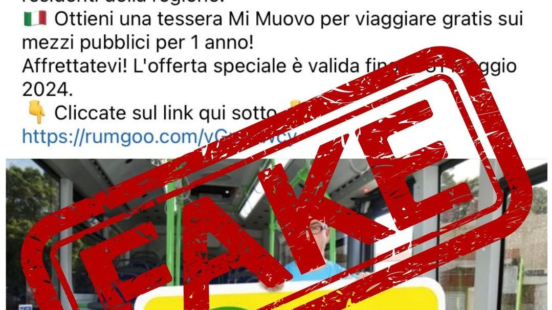 Bus e treni regionali gratis, il post sui social è una fake news: «Attenti, è una truffa»