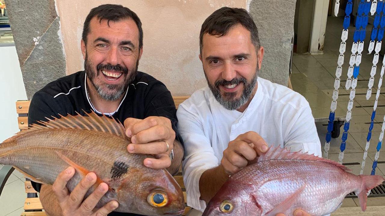 
	Omar Barsacchi e marco Parillo in versione fishing

