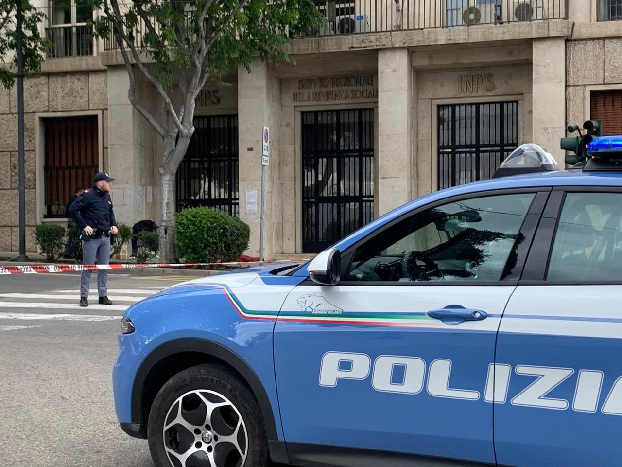 Falso allarme bomba davanti alla sede dell’Inps di Cagliari