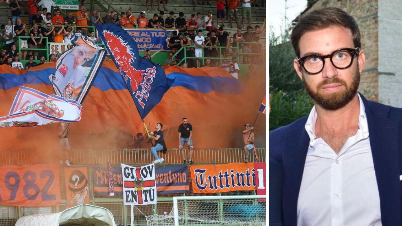 
	La curva della Pistoiese e il sindaco di Agliana

