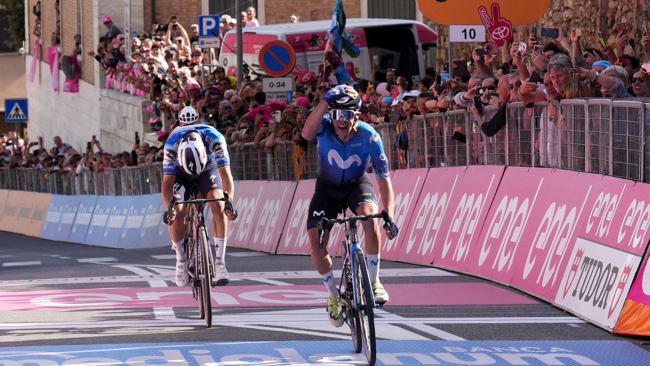 Giro d’Italia, la sesta tappa è di Sanchez. Che festa sulle strade della Toscana!